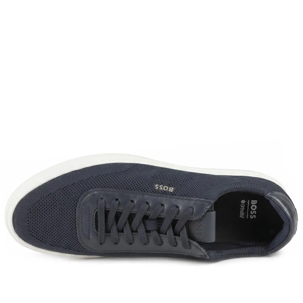 Boss Lace Up Trainers - HUGO43505 / 328 699 - Navy sold by Jones Bootmaker product image thumbnail 4