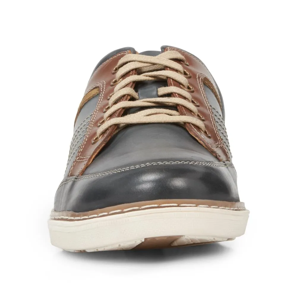 Americana 2 Leather Casual Trainer - AMERICANA 2 / 27222233 - Blue/Brown sold by Jones Bootmaker product image thumbnail 3