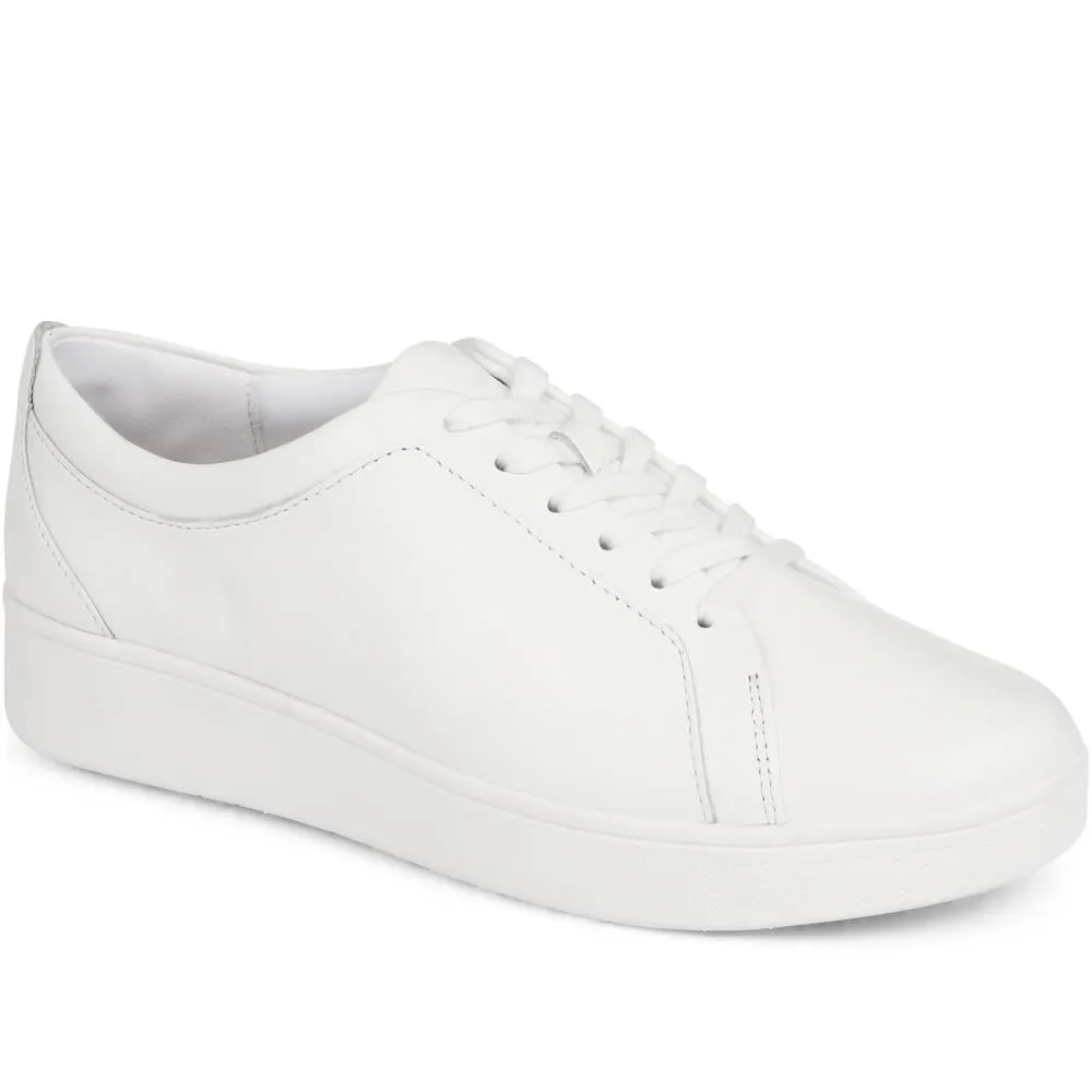 Casual Leather Trainer - FITF29531 / 314 258 - White sold by Jones Bootmaker