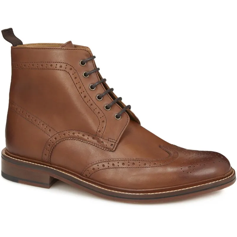 Wing-Tip Brogue Ankle Boot - BAR28501 / 314 327 made by Jones Bootmaker