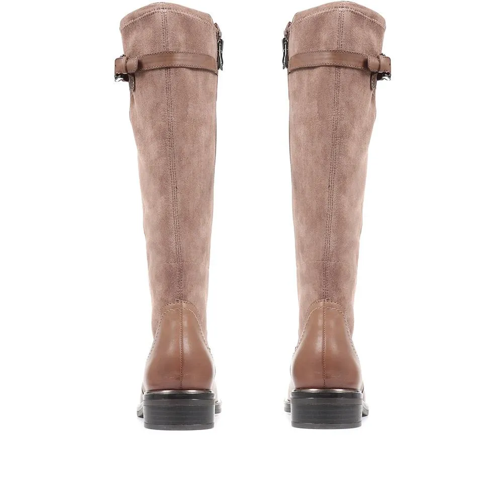 Tall Leather Rider Boots - CAPRI34507 / 321 856 - Brown sold by Jones Bootmaker product image thumbnail 3