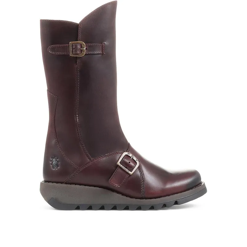 Mes Leather Calf Boots - FLYLO36501 / 322 630 made by Jones Bootmaker