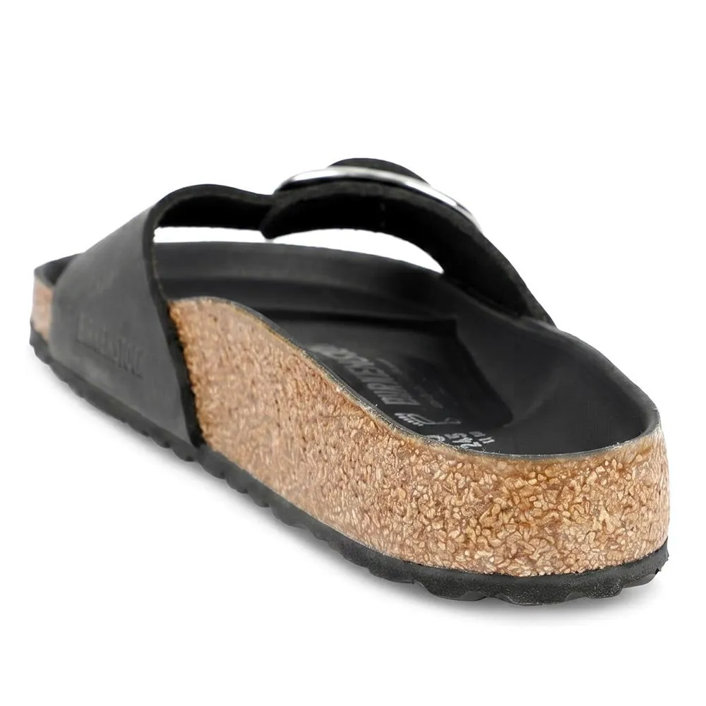 Leather Buckle Mule Sandals - BIRK41042 / 328 790 - Black sold by Jones Bootmaker product image thumbnail 3