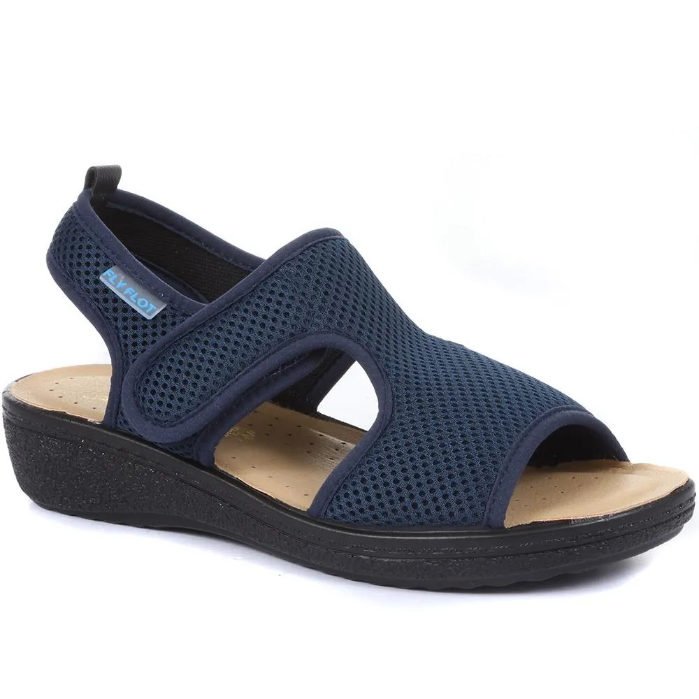 Fly Flot Touch Fastening Sandals - FLY27017 / 312 035 - Navy sold by Jones Bootmaker product image thumbnail 2