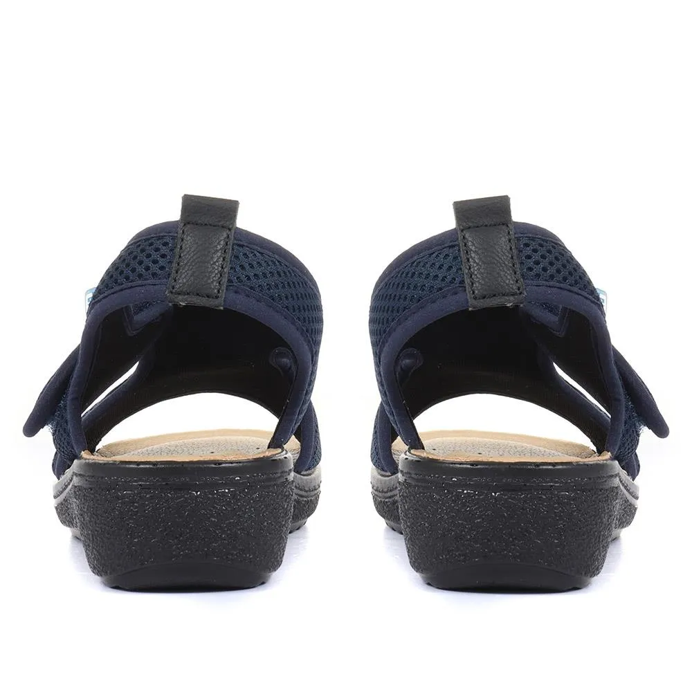 Fly Flot Touch Fastening Sandals - FLY27017 / 312 035 - Navy sold by Jones Bootmaker product image thumbnail 3