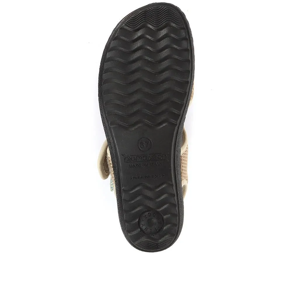 Fly Flot Touch Fastening Sandals - FLY27017 / 312 035 - Beige sold by Jones Bootmaker product image thumbnail 5