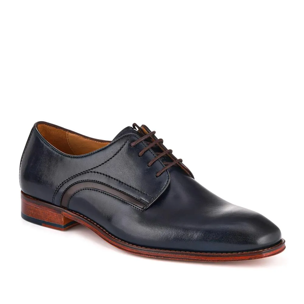 Jammer Smart Leather Lace-Up Shoes - JAMMER / 327 904 - Navy sold by Jones Bootmaker product image thumbnail 2