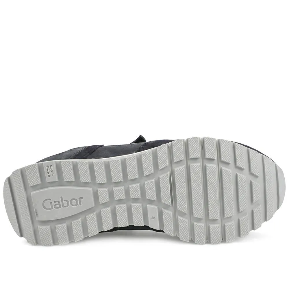 Gabor Hollywell Wide Fit Zip & Lace Trainers - GAB42502 / null - Navy Multi sold by Jones Bootmaker product image thumbnail 5