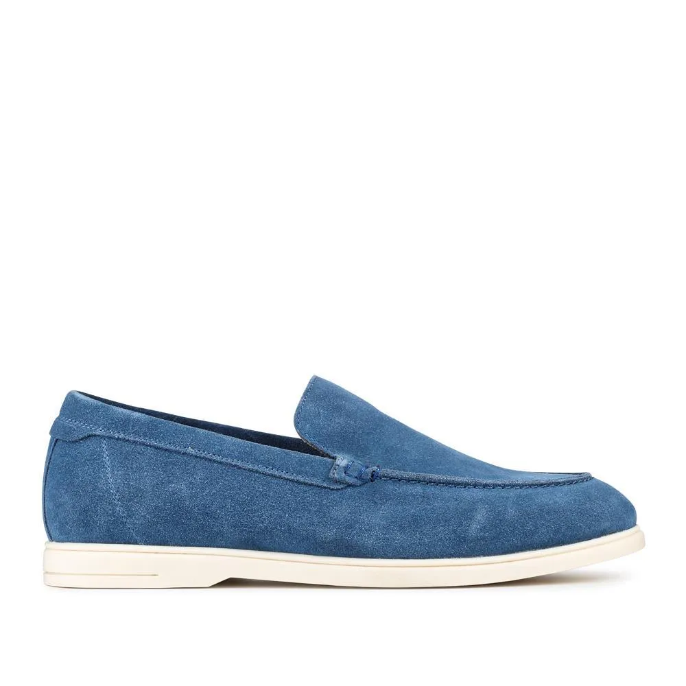 Raiden Suede Loafers - RAIDEN / 325 112 - Blue Suede sold by Jones Bootmaker