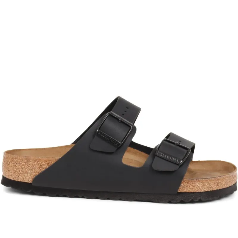 Arizona Dual Strap Sandals - BIRK37016 / 324 055 - Black made by Birkenstock