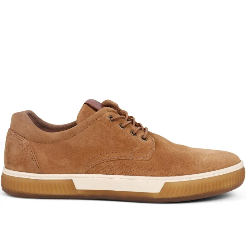Seaford Suede Trainers - SEAFORD / 325 136 made by Jones Bootmaker