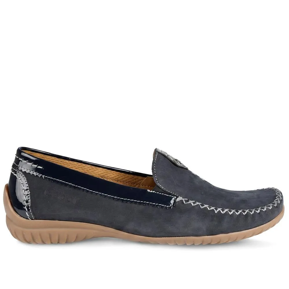 Leather Stitched-Detail Loafers - GAB41531 / 327 037 sold by Jones Bootmaker