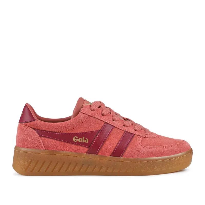 Gola Grandslam Suede Leather Trainers - JAC42504 / 327 782 made by Jones Bootmaker
