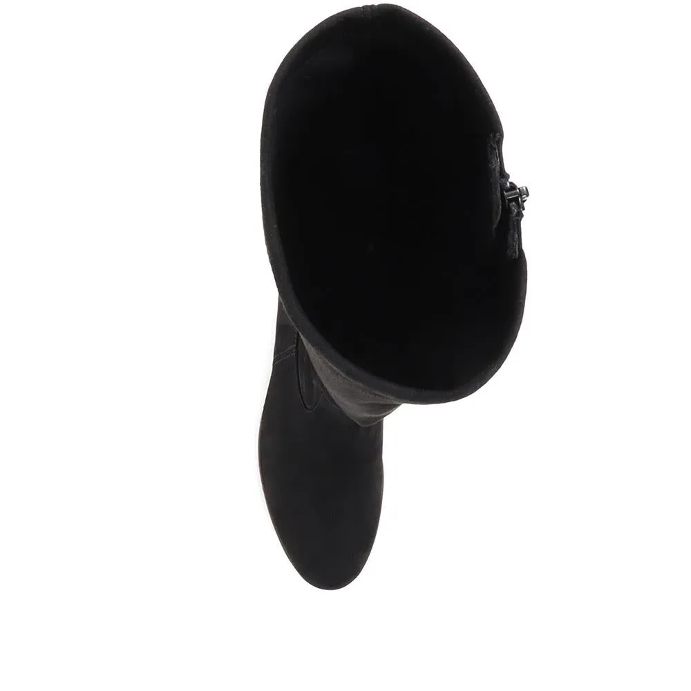 Unite Wedge Knee Boots - GAB36531 / 322 696 - Black sold by Jones Bootmaker product image thumbnail 4