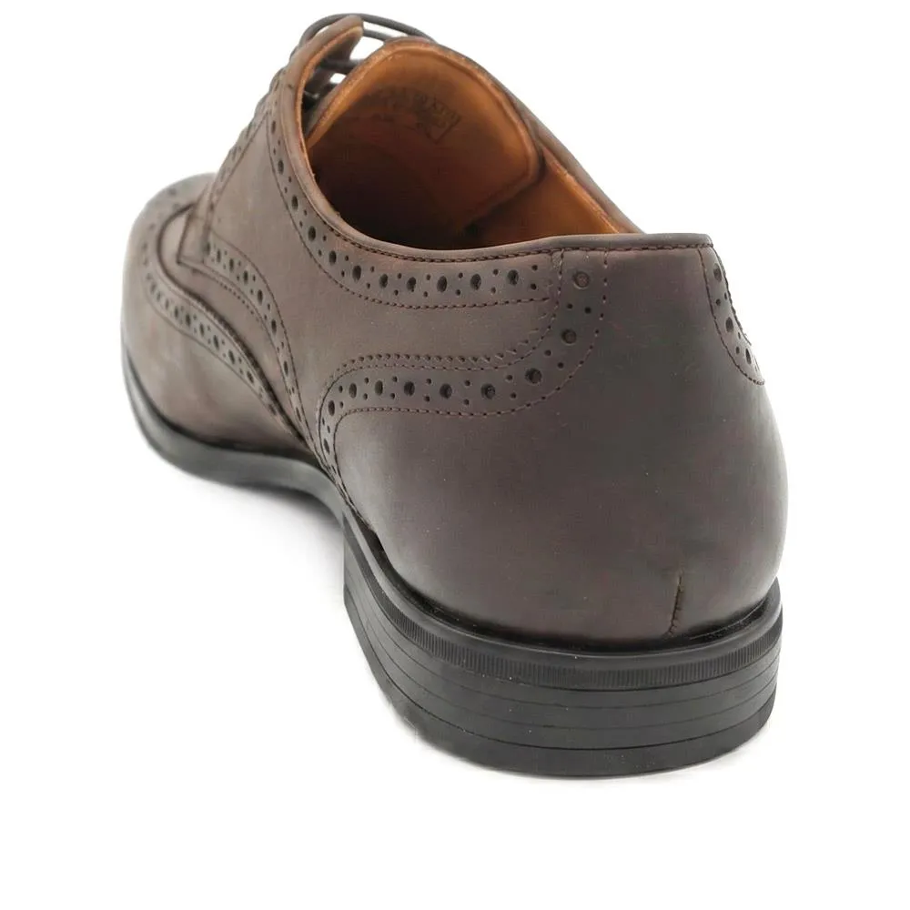 Middlesex Brogue Shoes - MIDDLESEX / 324 992 - Brown Nubuck sold by Jones Bootmaker product image thumbnail 3