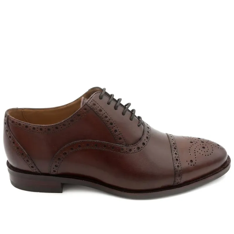 Maynard Wide Fit Leather Oxford Brogues - MAYNARDWIDE / 329 989 made by Jones Bootmaker