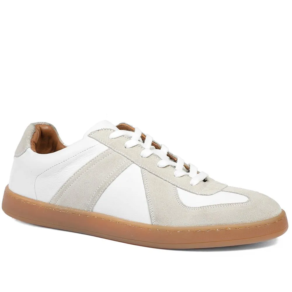 Santo Leather Trainers - SANTO / 328 816 - White sold by Jones Bootmaker product image thumbnail 3
