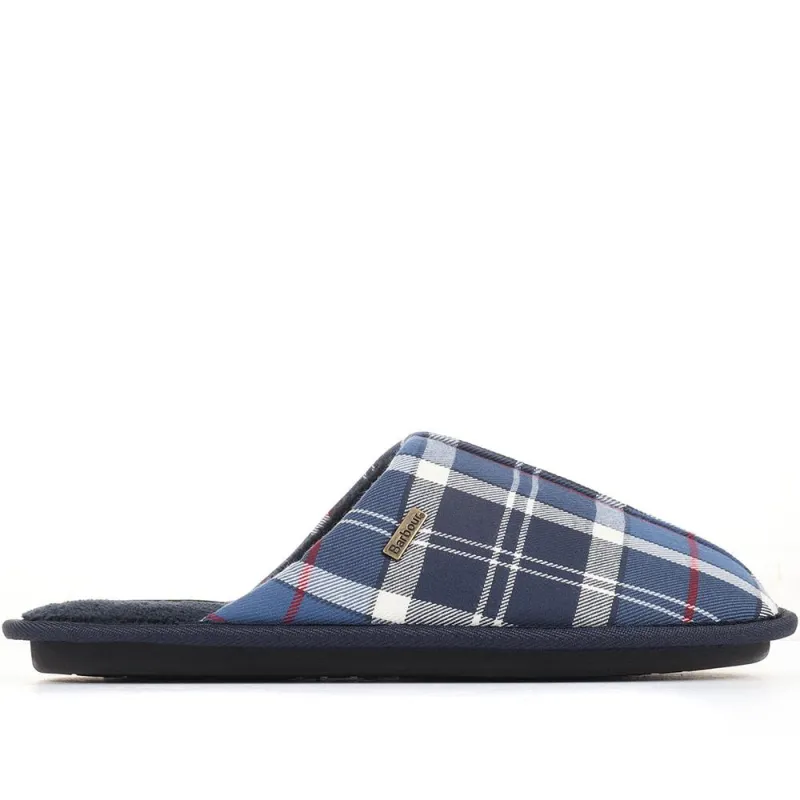 Young Mule Slippers - BARBR32504 / 318 620 - Navy Multi made by Barbour