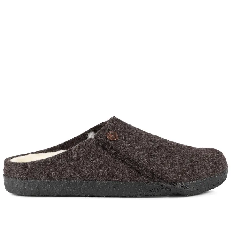 Birkenstock Zermatt Shearling Slippers - BIRK42501 / 328 153 - Brown made by Birkenstock