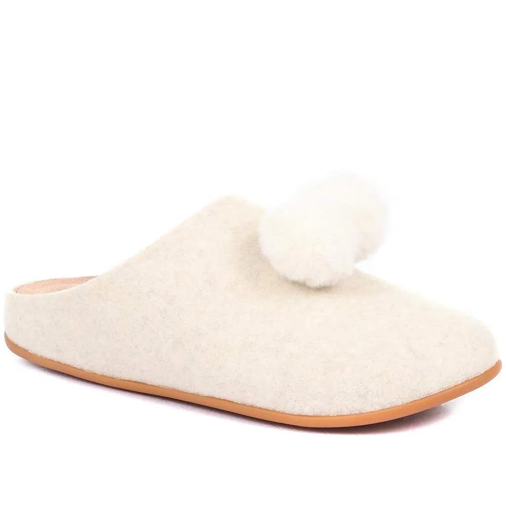 Chrissie Mule Slippers - FITF34506 / 320 646 - Ivory sold by Jones Bootmaker product image thumbnail 2