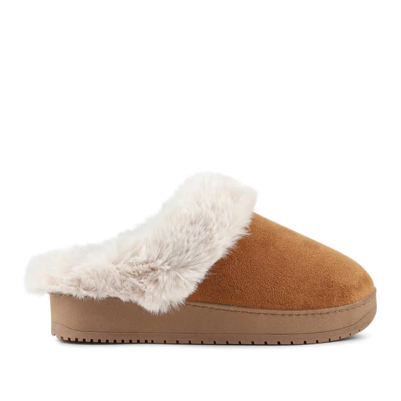 Cosy Memory Foam Mule Slippers - QING42004 / 327 932 made by Jones Bootmaker
