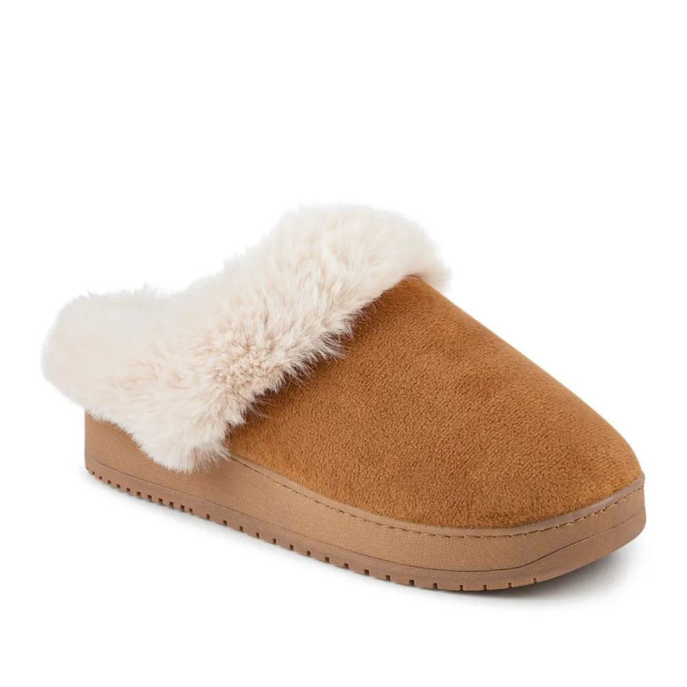 Cosy Memory Foam Mule Slippers - QING42004 / 327 932 - Chestnut sold by Jones Bootmaker product image thumbnail 2
