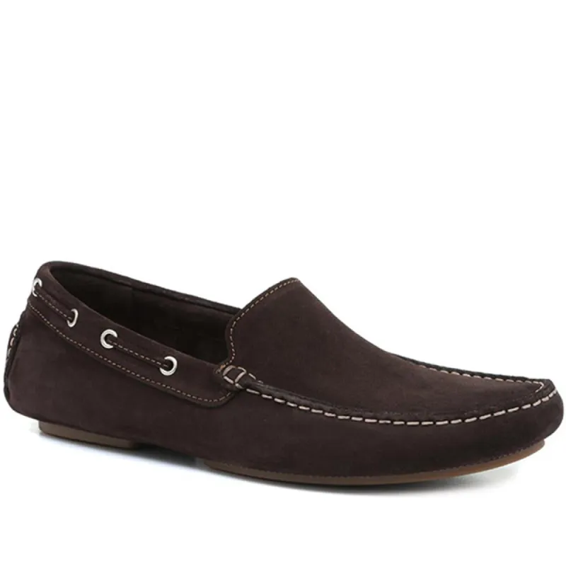 Suede Driver Loafer - PORTM29504 / 314 887 sold by Jones Bootmaker