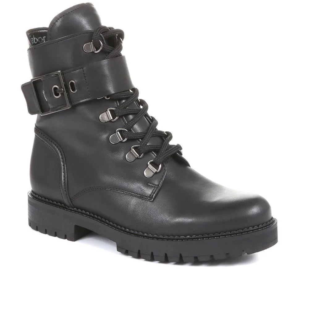 Loren Leather Ankle Boots - GAB34501 / 320 524 sold by Jones Bootmaker