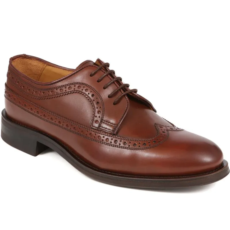 Brogue Detailed Leather Shoes - COLINDALE2 / 324 460 sold by Jones Bootmaker