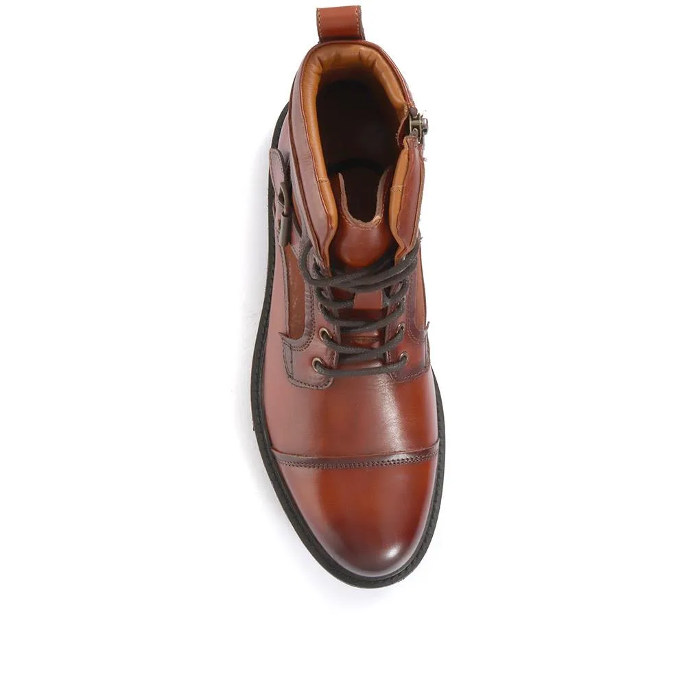 Kyoto Leather Hiker Boots - KYOTO / 319 248 sold by Jones Bootmaker product image thumbnail 5