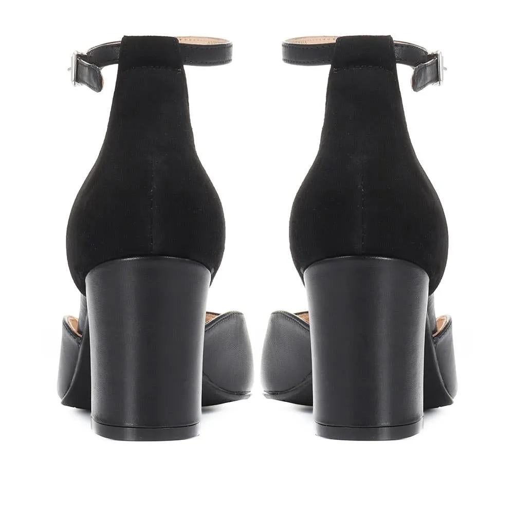 Ellie Croc Leather Mary Jane Heels - CARM30525 / 316 604 sold by Jones Bootmaker product image thumbnail 4