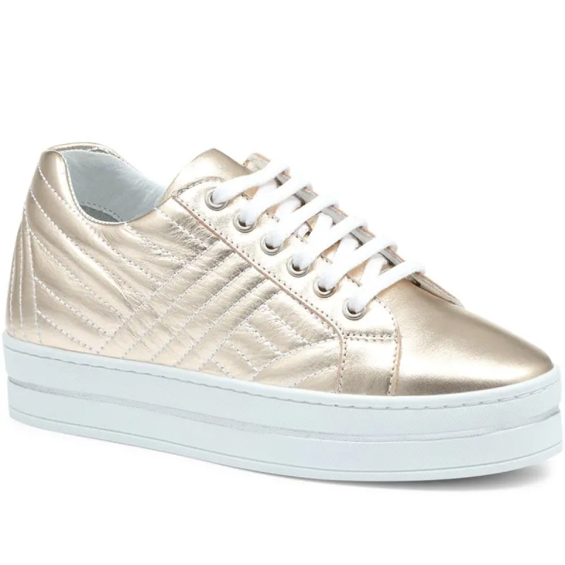 Amira Leather Platform Trainers - AMIRA / 318 440 sold by Jones Bootmaker