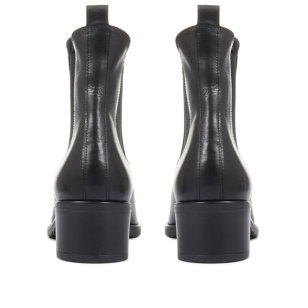 Casilda Leather Heeled Chelsea Boots - CASILDA / 320 551 sold by Jones Bootmaker product image thumbnail 4