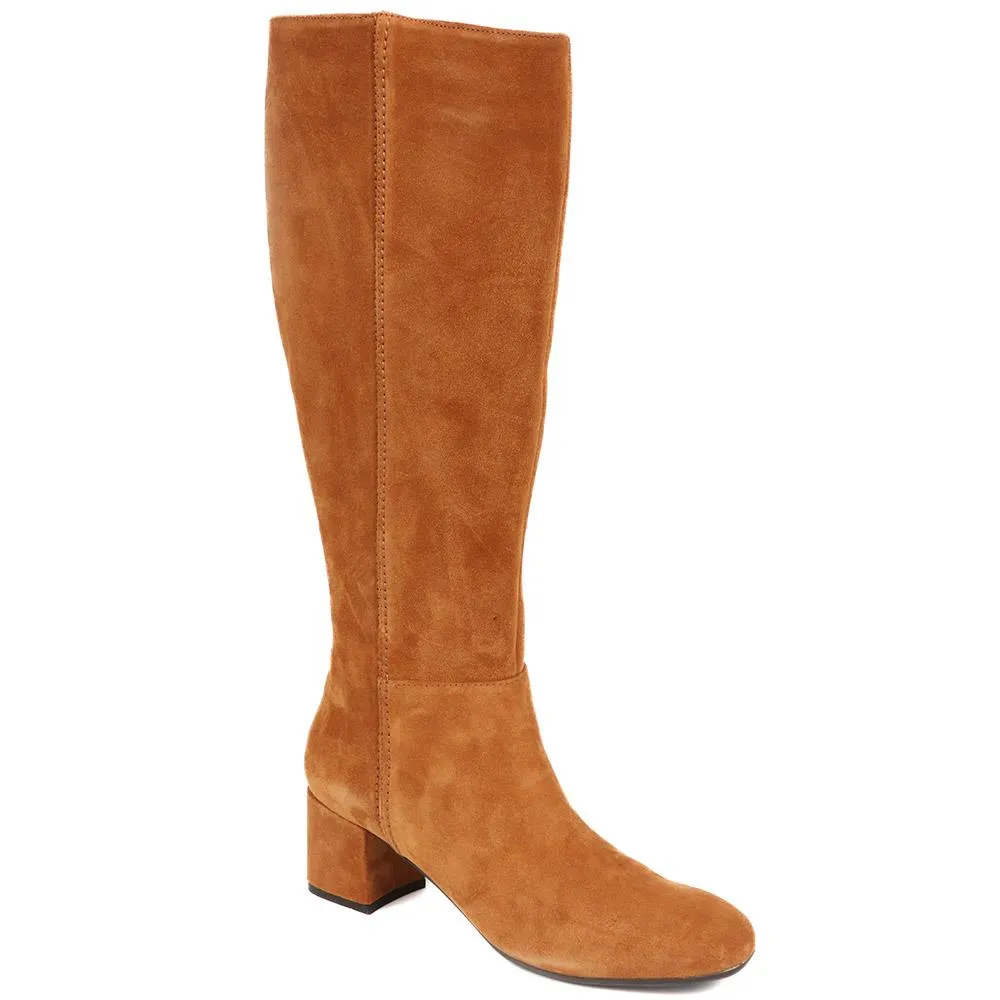 Lou LouR Regular Calf Knee-High Suede Boots - LOULOUR / 324 364 sold by Jones Bootmaker