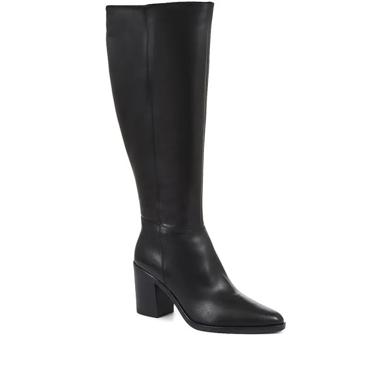 Cagliari Wide Calf Fit Knee Boots - CAGLIARIL / 321 032 sold by Jones Bootmaker