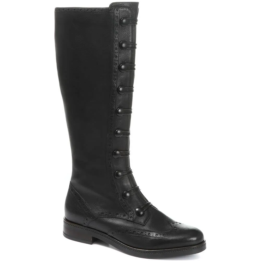 Louise Leather Knee High Boot - CARM30524 / 316 580 sold by Jones Bootmaker