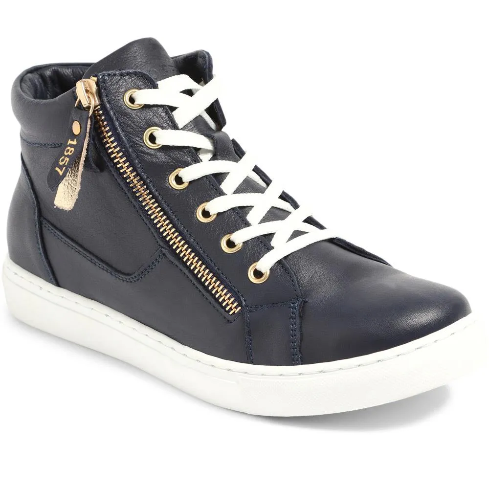 Palmira Leather High Top Trainers - PALMIRA / 323 084 sold by Jones Bootmaker product image thumbnail 4
