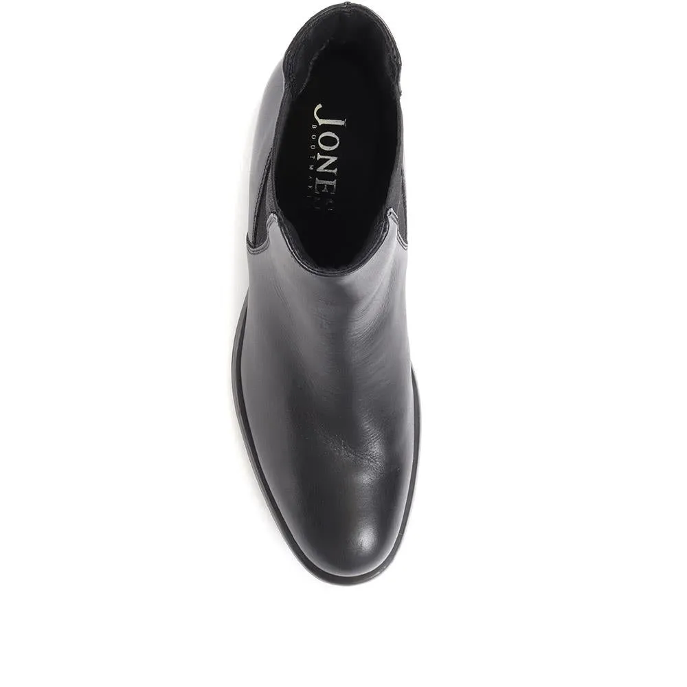 Doria Heeled Leather Chelsea Boots - DORIA / 322 365 sold by Jones Bootmaker product image thumbnail 5