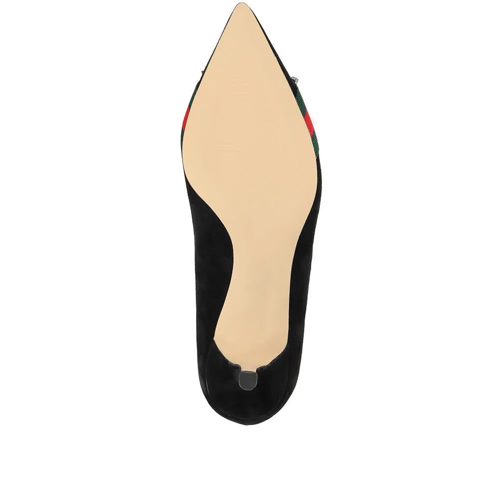 Embellished Suede Court Shoe - POLET30502 / 317 190 sold by Jones Bootmaker product image thumbnail 5