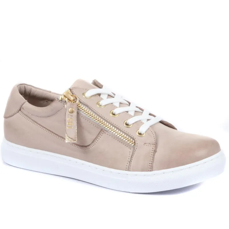 Padova Leather Lace-Up Trainers - PADOVA / 320 235 sold by Jones Bootmaker