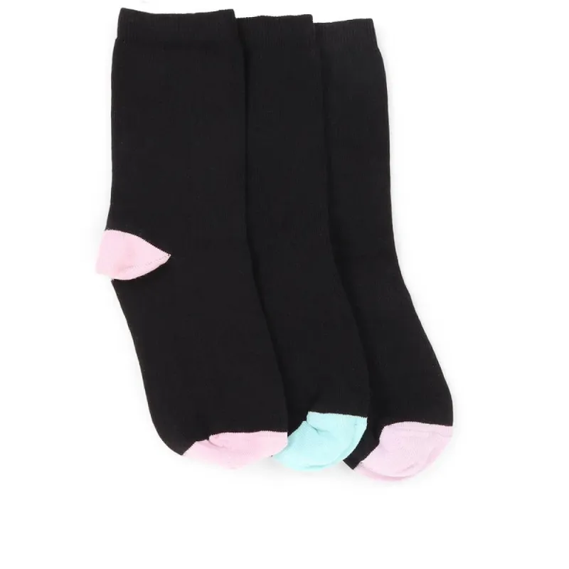 3 Pack Basic Ankle Socks - EKIN36509 / 323 571 sold by Jones Bootmaker