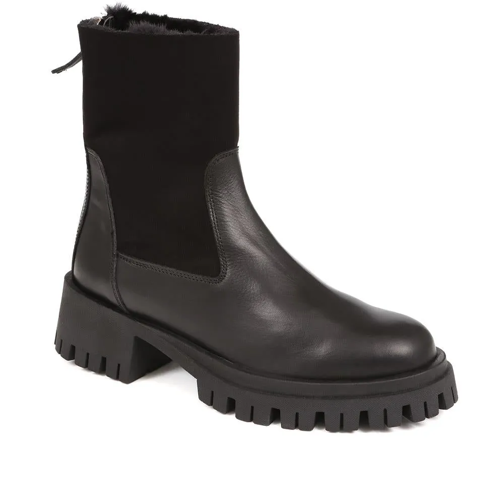 Leonarda Heeled Ankle Boots - LEONARDA / 324 365 sold by Jones Bootmaker