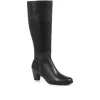 Sonia Block Heel Leather Boots - SINO32503 / 319 117 sold by Jones Bootmaker