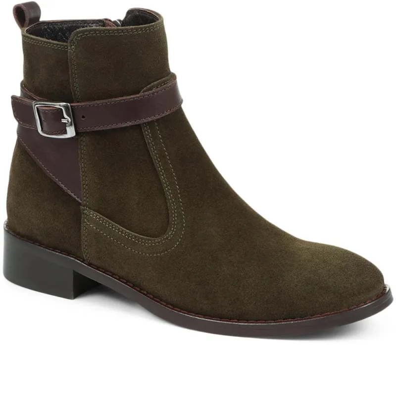 Leather Ankle Boot - LENZI30502 / 317 861 sold by Jones Bootmaker