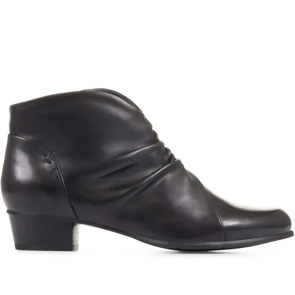 Stefany-350 Heeled Leather Ankle Boots - SINO36500 / 322 843 sold by Jones Bootmaker product image thumbnail 3