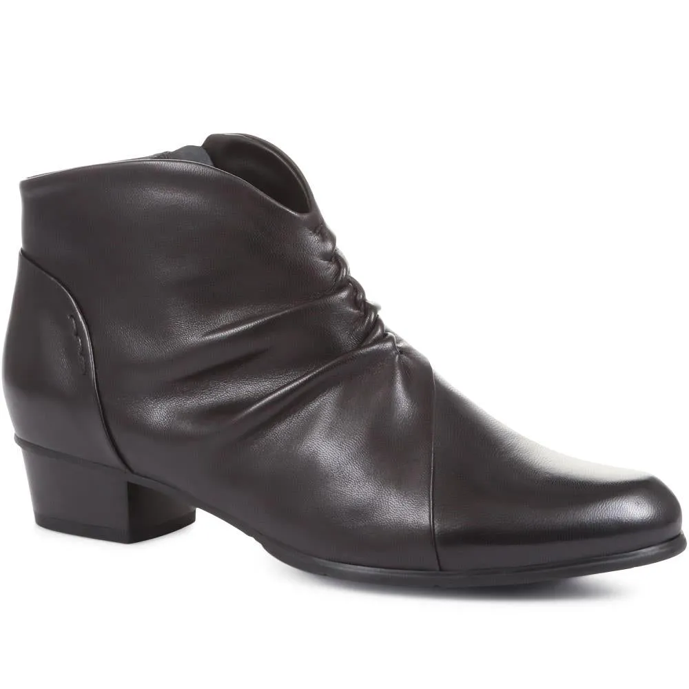Stefany-350 Heeled Leather Ankle Boots - SINO36500 / 322 843 sold by Jones Bootmaker product image thumbnail 2