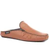 Yarmouth Leather Moccasin Slippers - YARMOUTH / 323 048 sold by Jones Bootmaker