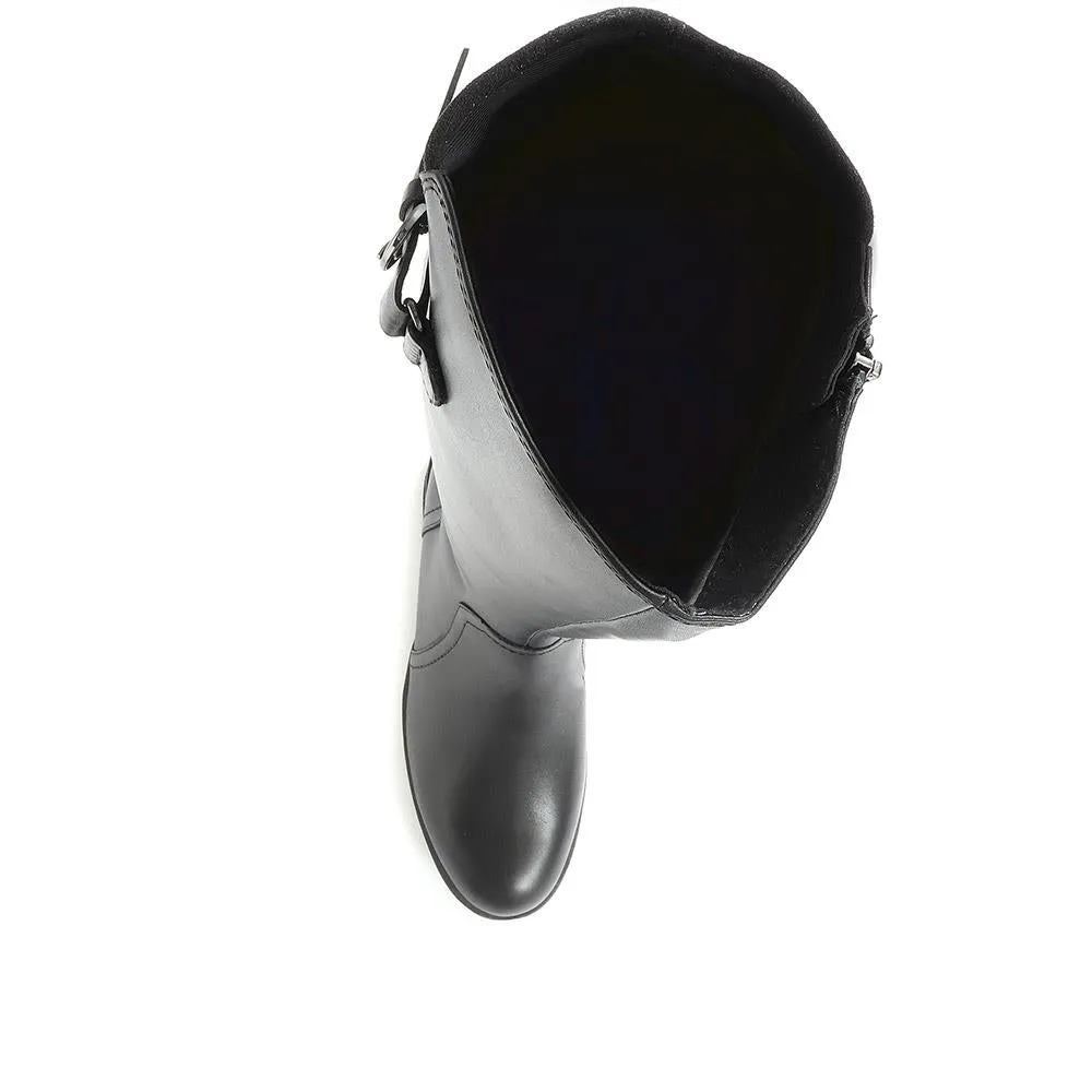 Wide Fit Leather Knee High Boots - CAPRI34512 / 321 860 sold by Jones Bootmaker product image thumbnail 5