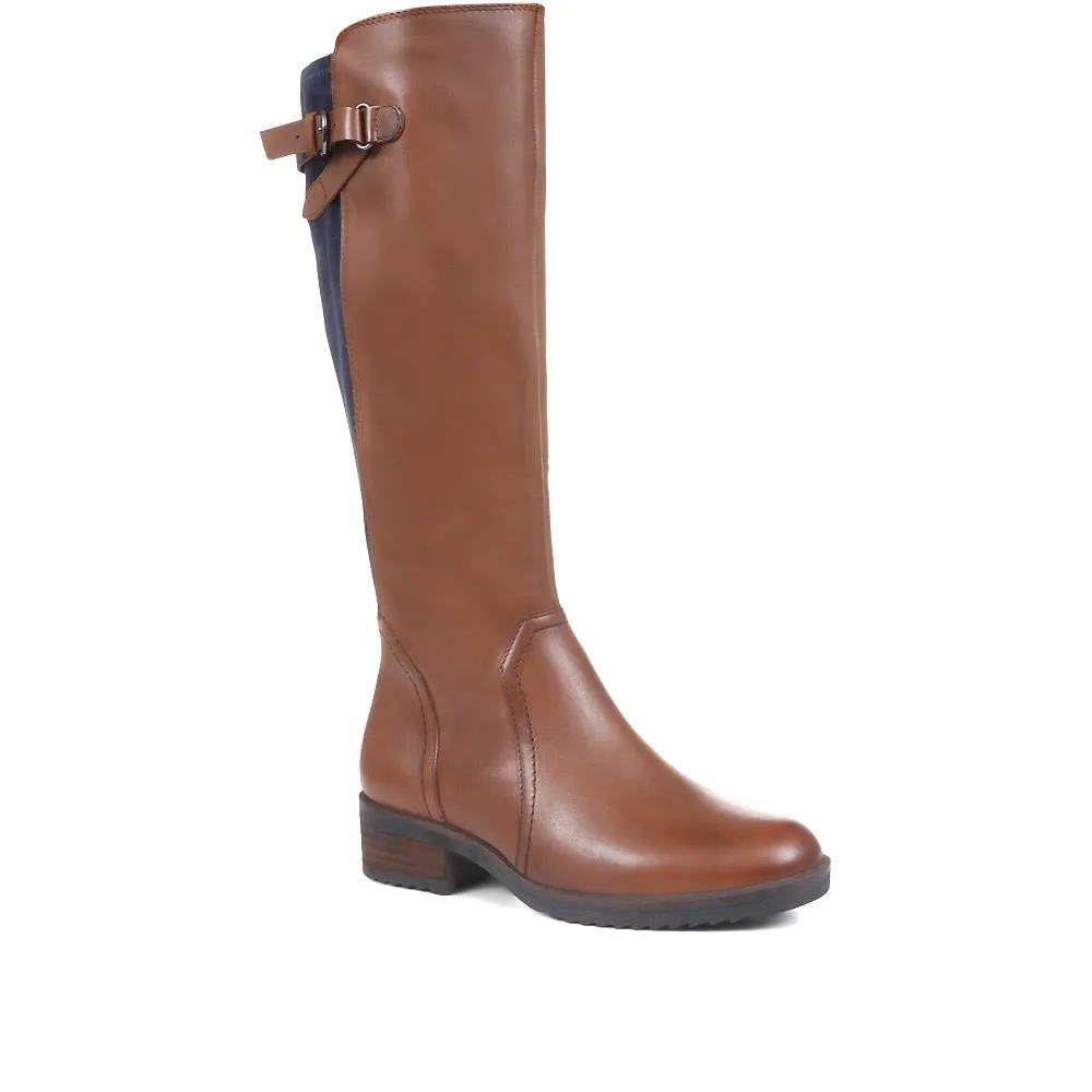 Wide Fit Leather Knee High Boots - CAPRI34512 / 321 860 sold by Jones Bootmaker product image thumbnail 2