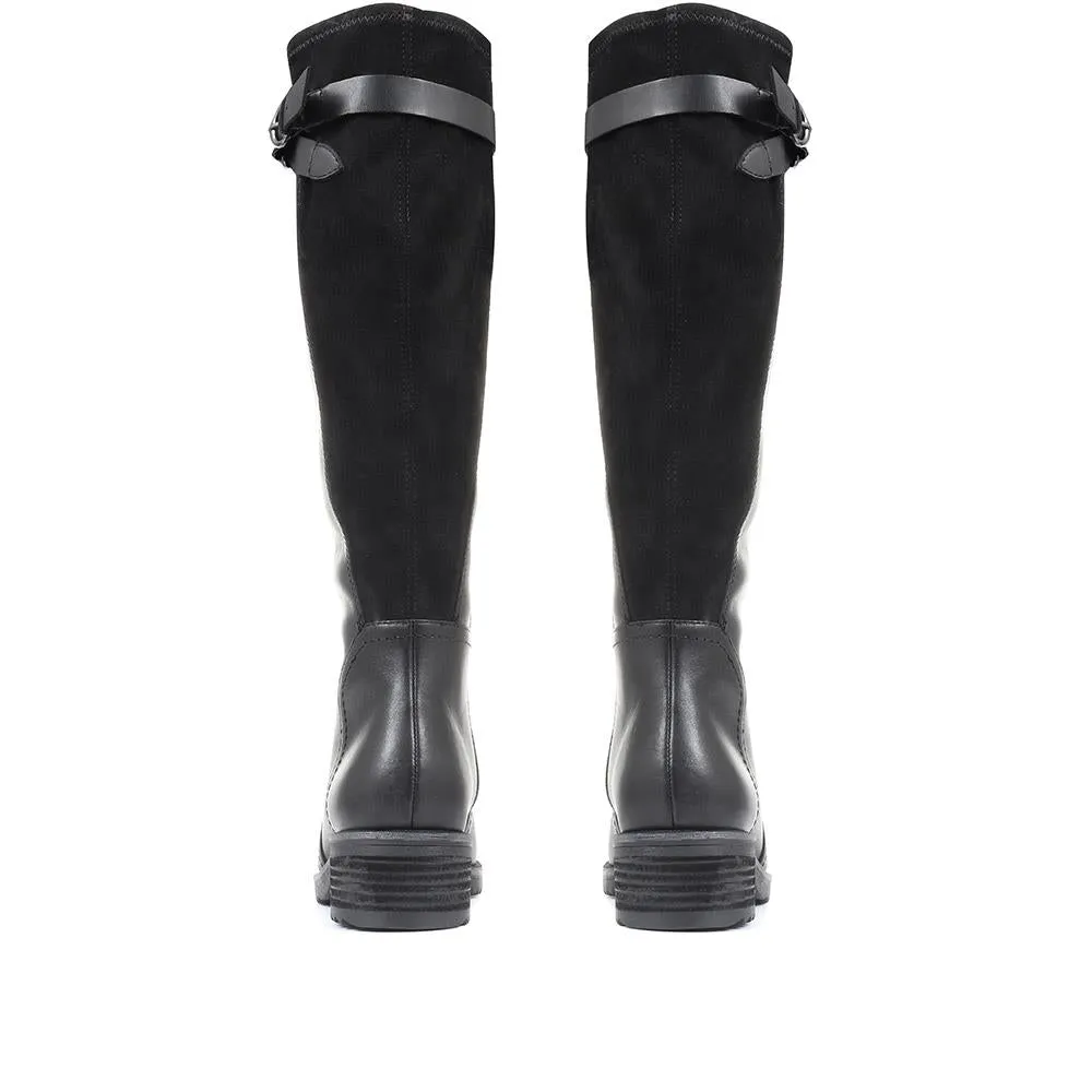 Wide Fit Leather Knee High Boots - CAPRI34512 / 321 860 sold by Jones Bootmaker product image thumbnail 4